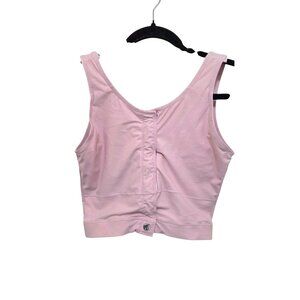 Masthead Mastectomy Recovery Bra Women Pink Juliet Longline Surgical Bra Size M